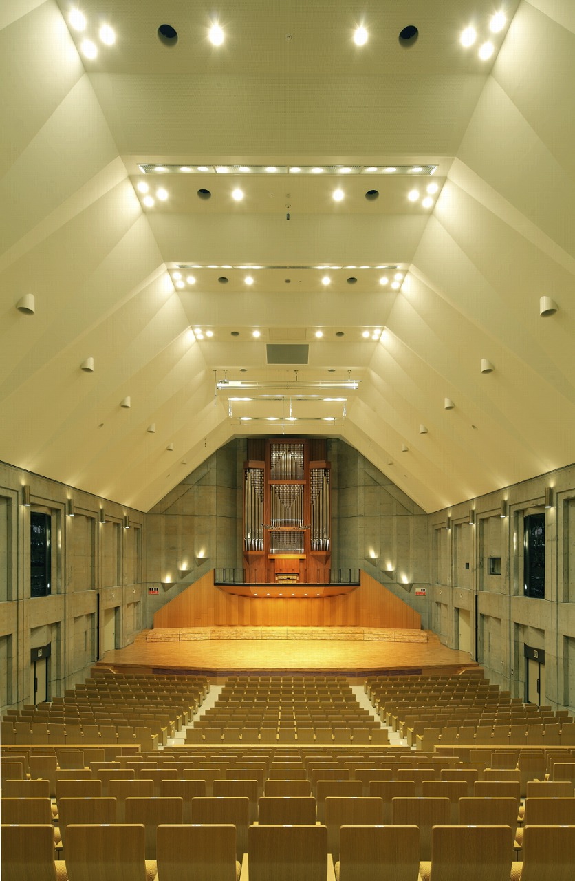 松本市音楽文化ホールメインホール改修