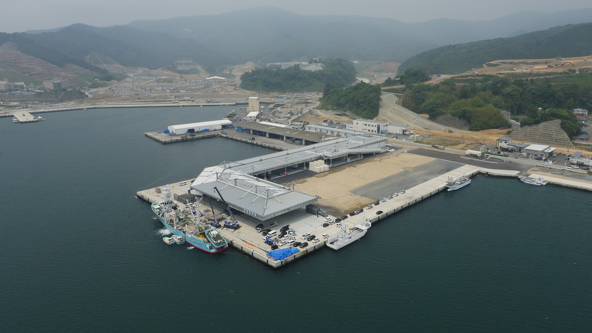 女川地方卸売市場東荷捌場